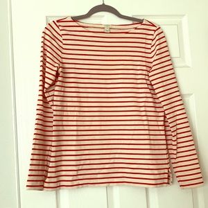 JCrew striped Breton top
